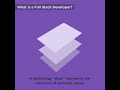 Full Stack Developer