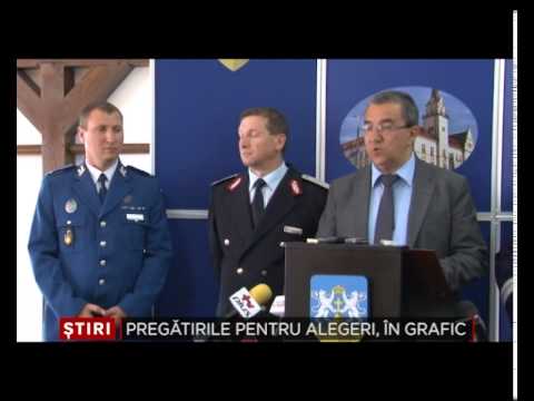 Pregatirile pentru alegeri in grafic 23 Mai 2014