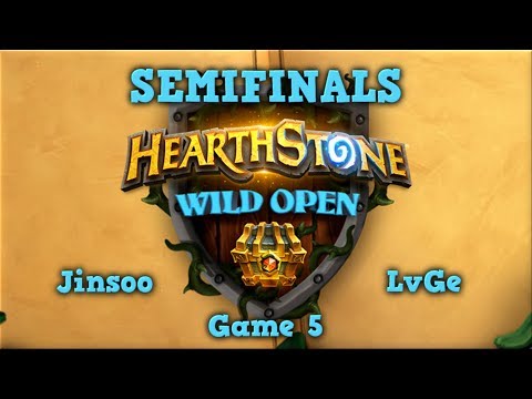 Jinsoo vs LvGe game 5 | Semifinals | Hearthstone Wild Open 2018