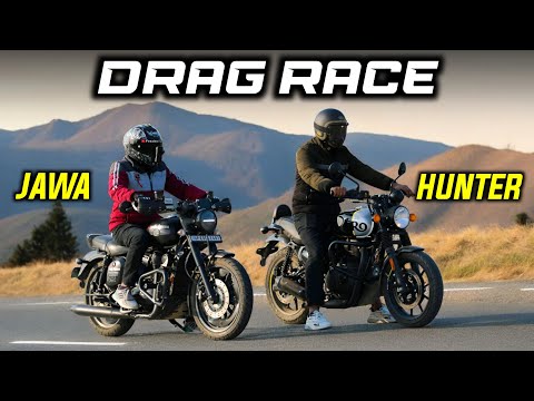 The SHOCKING Truth About Jawa 42.2 vs Hunter 350 in Drag Racing