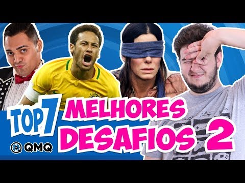 Melhores DESAFIOS da Internet 2 | Top 7 | QMQ S03E80