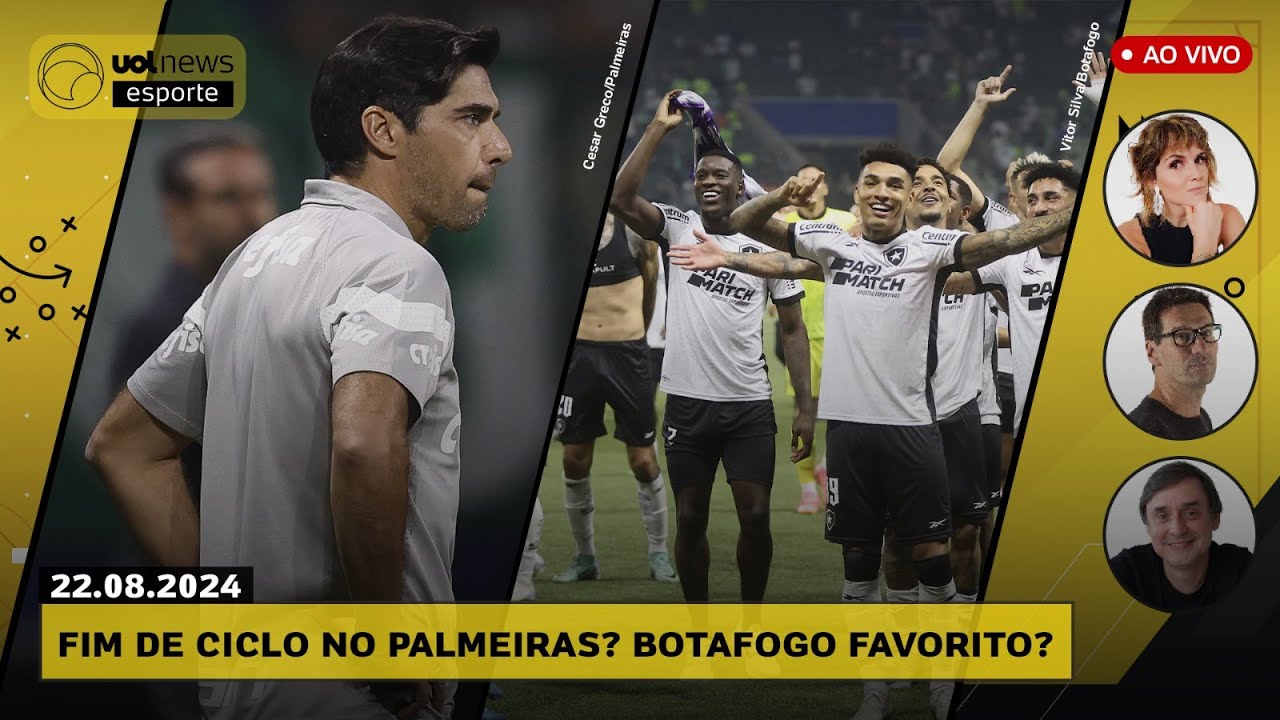 🔴 ARNALDO E TIRONI: PALMEIRAS DO ABEL FERREIRA EM FIM DE CICLO? BOTAFOGO FAVORITO NA LIBERTADORES?