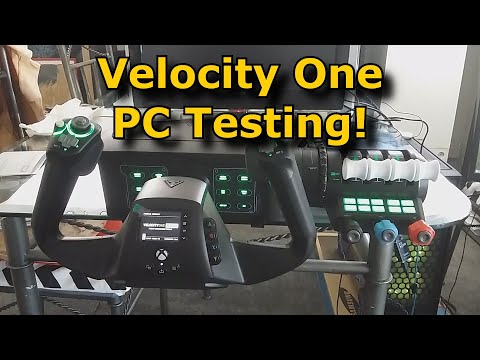 FS2020: Velocity One Flight Yoke System - PC First Look and Impressions!