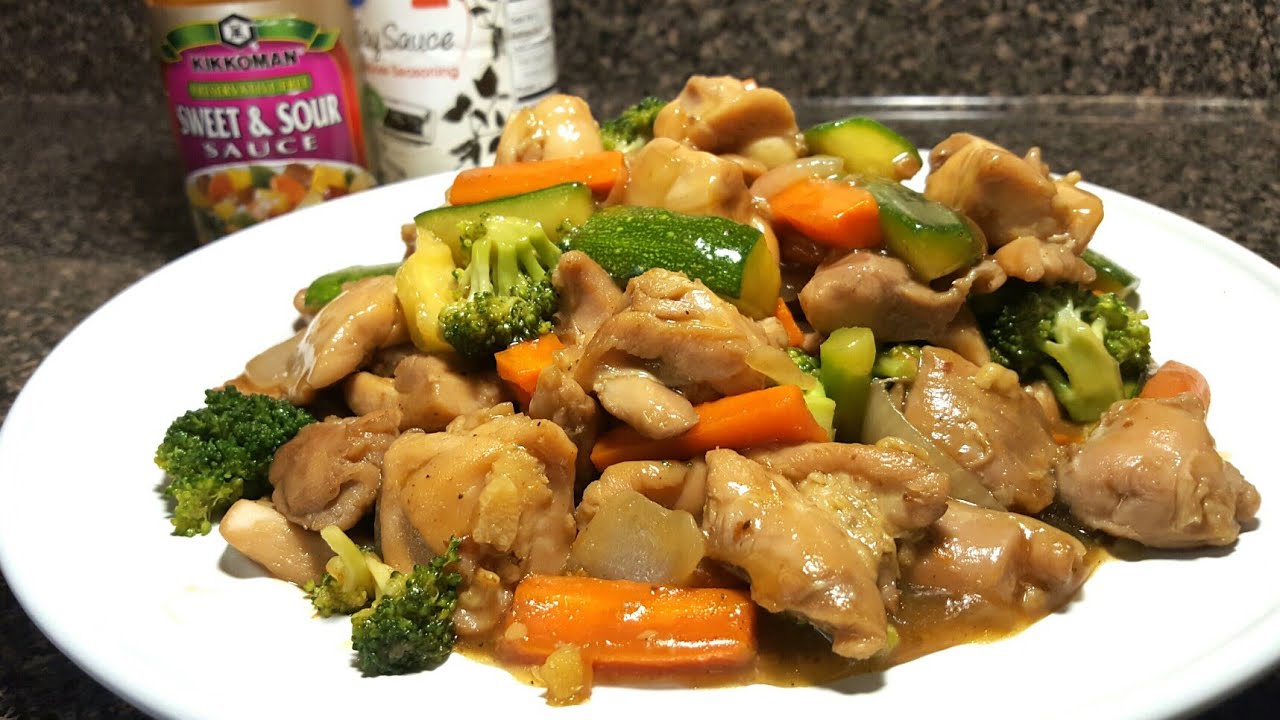 Watch POLLO CON VEGETALES ESTILO CHINO Now POLLO CON VEGETALES ESTILO CHINO
