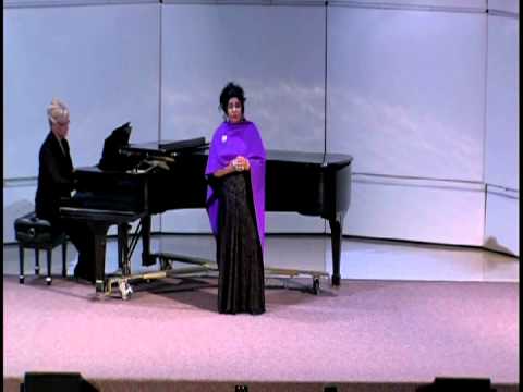 Leona sings Dvorak's "Song to the Moon" 11/2011