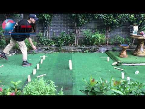 🔥🔥🔥Kubb Game Viking Clash Toss Game Set for Kids & Adults