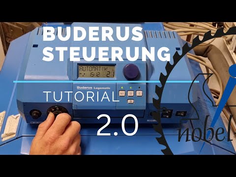 Heating system settings 2.0 - Buderus Logano - Oil burner control unit operating instructions