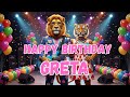 GRETA Happy Birthday Song - Happy Birthday to Greta