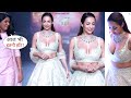 Malaika Arora Very Gorgeous Ramp Walk In All White Dress At Bombay Times Fashion Week 2023
