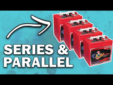 RV Battery Upgrade #2 | 4 6V Golf Cart Battery Install |  + TorkLIft Battery Box