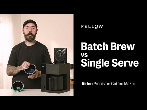 Batch Brew vs Single Serve | Aiden Precision Coffee Maker