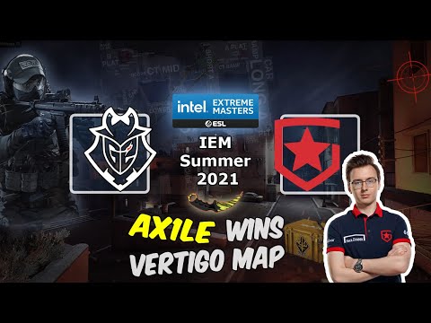 G2 vs Gambit: Ax1Le wins Vertigo map, making 4 beautiful kills, IEM Summer 2021
