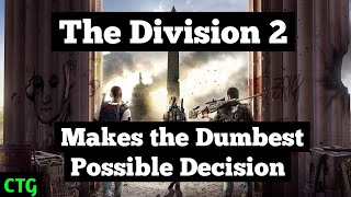 The Division 2 Removes One of Its Most Important Features on Eve of First Raid