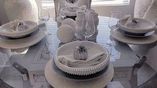 QUICK AND EASY DINING TABLE DECOR | CERAMIC HOME DECOR TABLE | DIY| SIMPLE IDEAS ON TABLE DECOR 2024