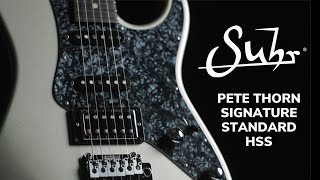 Video thumbnail for MY NEW SIGNATURE SUHR GUITAR Pete Thorn Signature Standard HSS by Pete Thorn