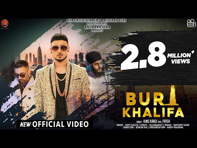 Burj Khalifa Lyrics - King Kaazi feat Fateh