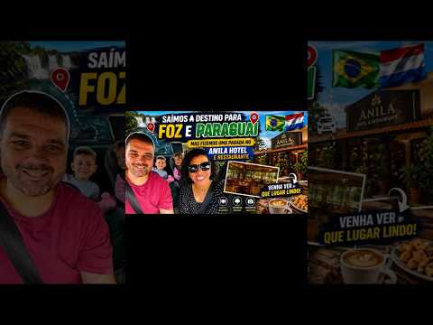 Parada oficial da viagem em família Anila Hotel e Restaurante Fernandes Pinheiro -PR 😁