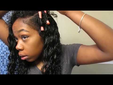 How To: Blending Natural Hair With Wavy/Curly...