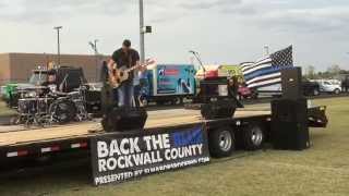 Deryl Dodd | Back the Blue @ Rockwall / Heath, Texas