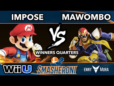 eM | Impose (Mario, Bowser) vs Mawombo (Cpt. Falcon) - Smasheroni IX WQ