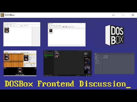 DOSBox Frontend Discussion