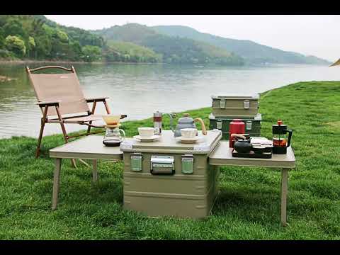 2022 Newest Aluminum Camping Kitchen Box | Kassicobox.com