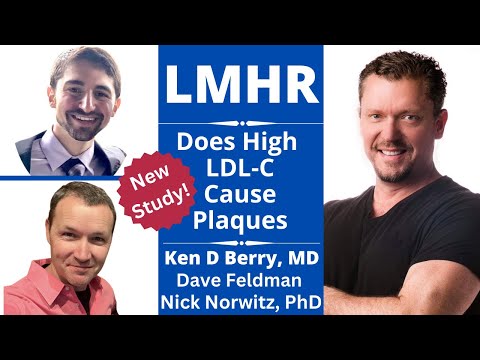 High LDL-C with No Plaques?  New LMHR Study with Feldman & Norwitz