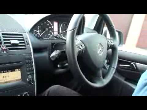 Mercedes A Class parks itself!