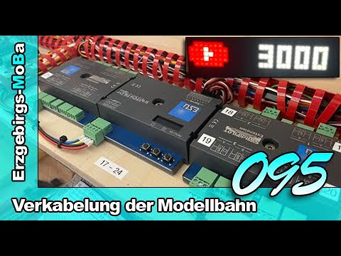 095 - Verkabelung der Modellbahn / Baufortschritt (Deutsch/German) - H0e