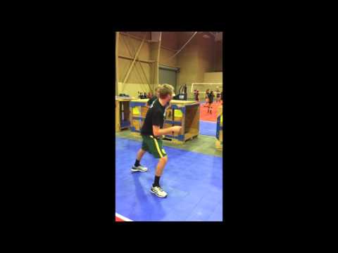 First Step Quickness Drill - Volleyball Defense