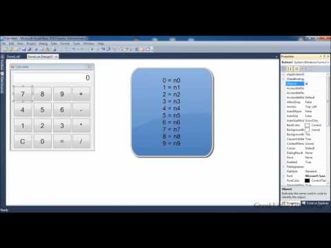 Visual Basic Tutorial 17  - Calculator Part 2 - Greek