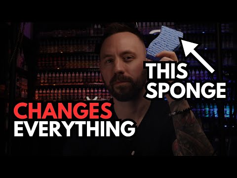 Will this DISH SPONGE change the way you drybrush and slapchop your Warhammer miniatures FOREVER?