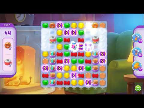 Homescapes Level 9857 - NO BOOSTERS 🏠 | SKILLGAMING ✔️