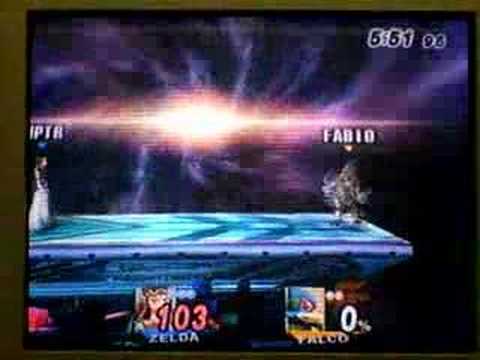 SSBB Jupiter Crayon vs. Fabian Arachnaphobic casual friendly