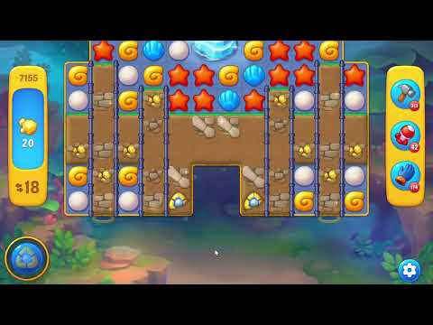 Fishdom 7155 Level - 18 moves - NO BooSTERS