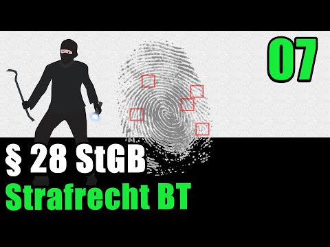 § 28 StGB -  Lehre der Tatbestandsverschiebung - Strafrecht BT 07