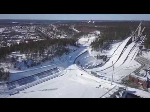 Ski Stadium Lahti from air