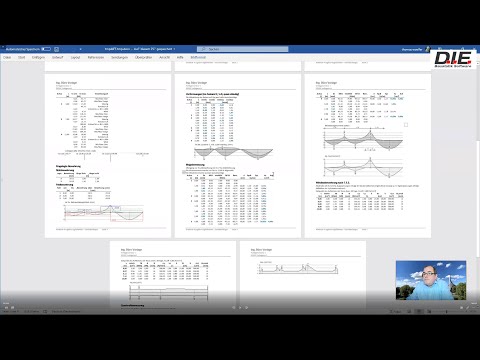 Dokumentation und Ausgabemöglichkeiten mit der Baustatik