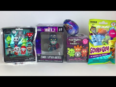 Blind Bags Funko Mystery Minis Five Nights at Freddy's Scooby Doo Ghosts Nightmare Before Christmas