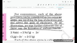 Redox reaction in term of electron transfer reaction from NCERT book grade 11