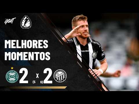 Gols e lances de Coritiba x Operário