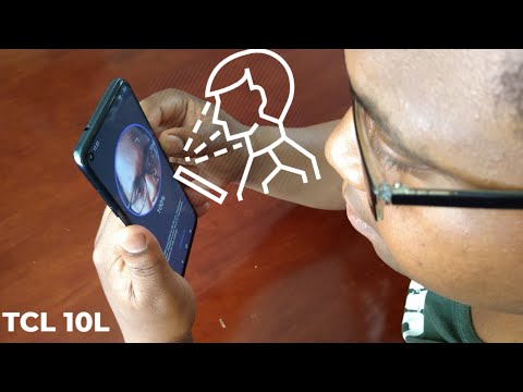 TCL 10L Setup Face Unlock | LOCK SCREEN -SECURITY