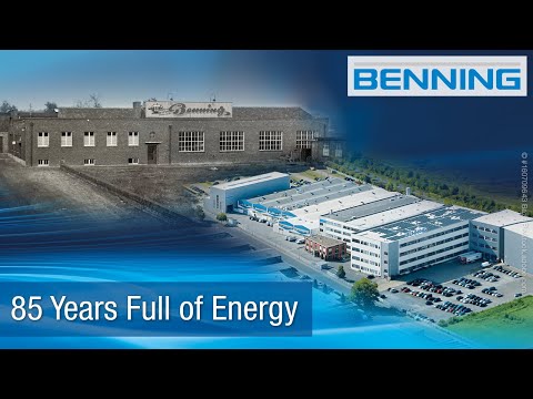85 Years Full of Energy - BENNING