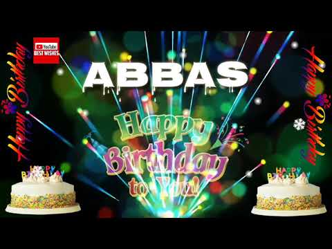 Happy Birthday Abbas _||_Best_Wishes_||