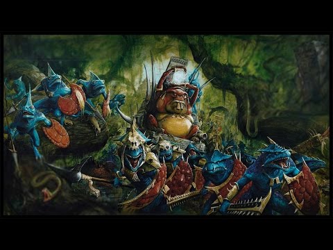Lizardmen Surrounded by Skaven Horde | Call of Warhammer Beginning of The End Times Total War