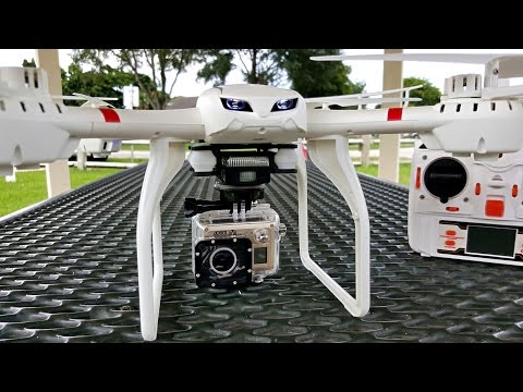 MJX X101 - The $52 Quadcopter/Drone with an Action Camera 20MP - Amkov AMK5000S!