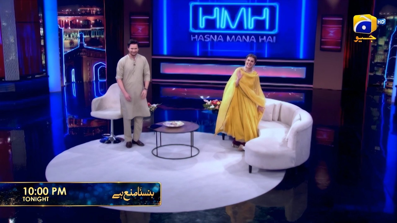 Hasna Mana Hai Promo | Kubra Khan with Tabish Hashmi | Tonight at 10:00 PM