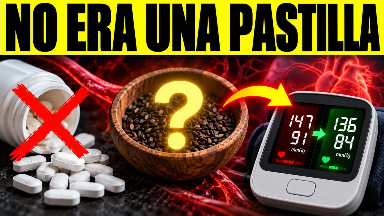 Estas SEMILLAS bajaron 7% la PRESIÓN ARTERIAL