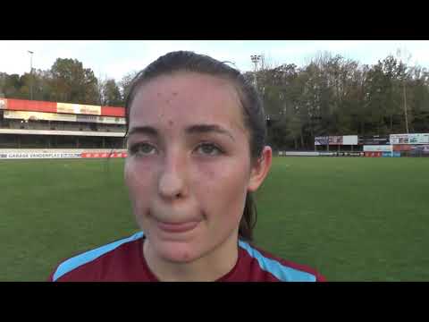 Sterre Gielen na RSC Anderlecht - KRC Genk Ladies op 08.11.2020