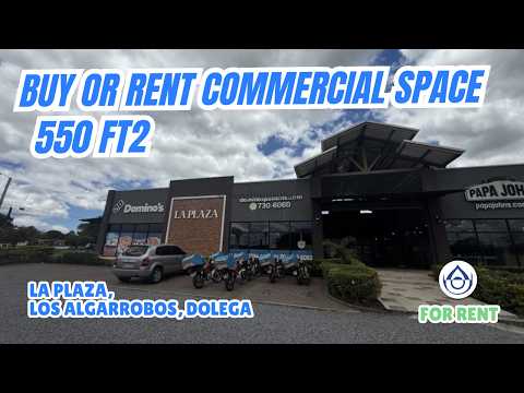 52 m² Commercial Space for Sale or Rent – La Plaza, Los Algarrobos, Dolega, Chiriquí +5007 6981-5000